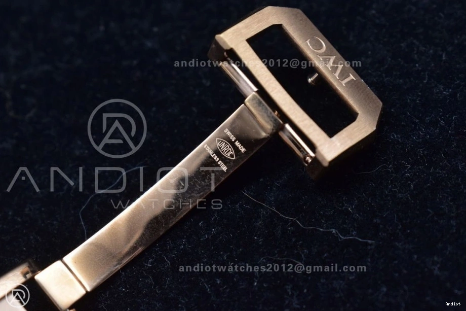 1:1 (Same IW371482 Chrono on Black A7750 Edition as Portuguese Genuine) Leather Best Thickness Strap ZF 0111